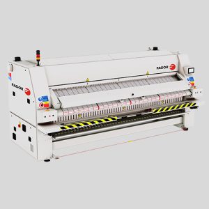 Fagor SP1000-3300 – Calandra compacta POSEIDON Ø 1000 mm 3,3 m (secado / planchado / plegado longitudinal 1–2 vías – máxima producción)